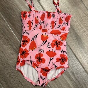 2 Hanna Andersson Swim suits size 5. Good condition.